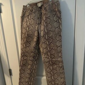 Hugo Buscati leather pants